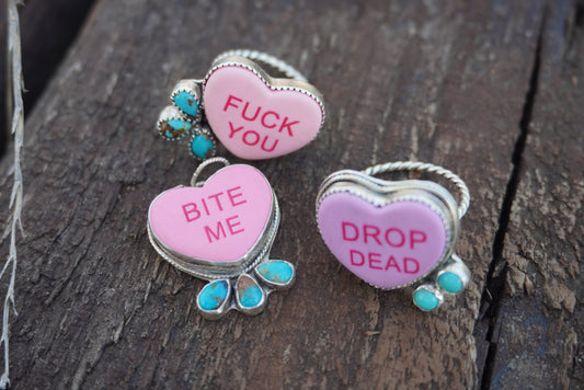 custom conversation heart